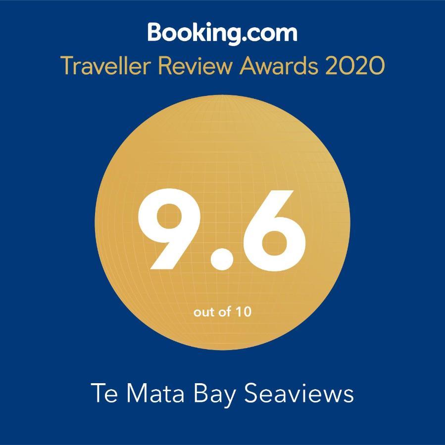 Te Mata Bay Seaviews Bed and Breakfast Tapu Esterno foto