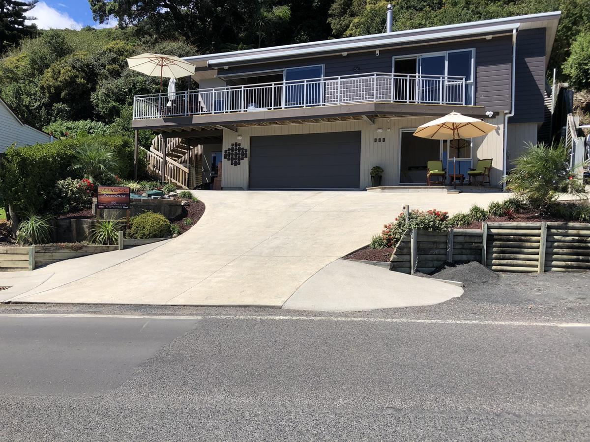 Te Mata Bay Seaviews Bed and Breakfast Tapu Esterno foto