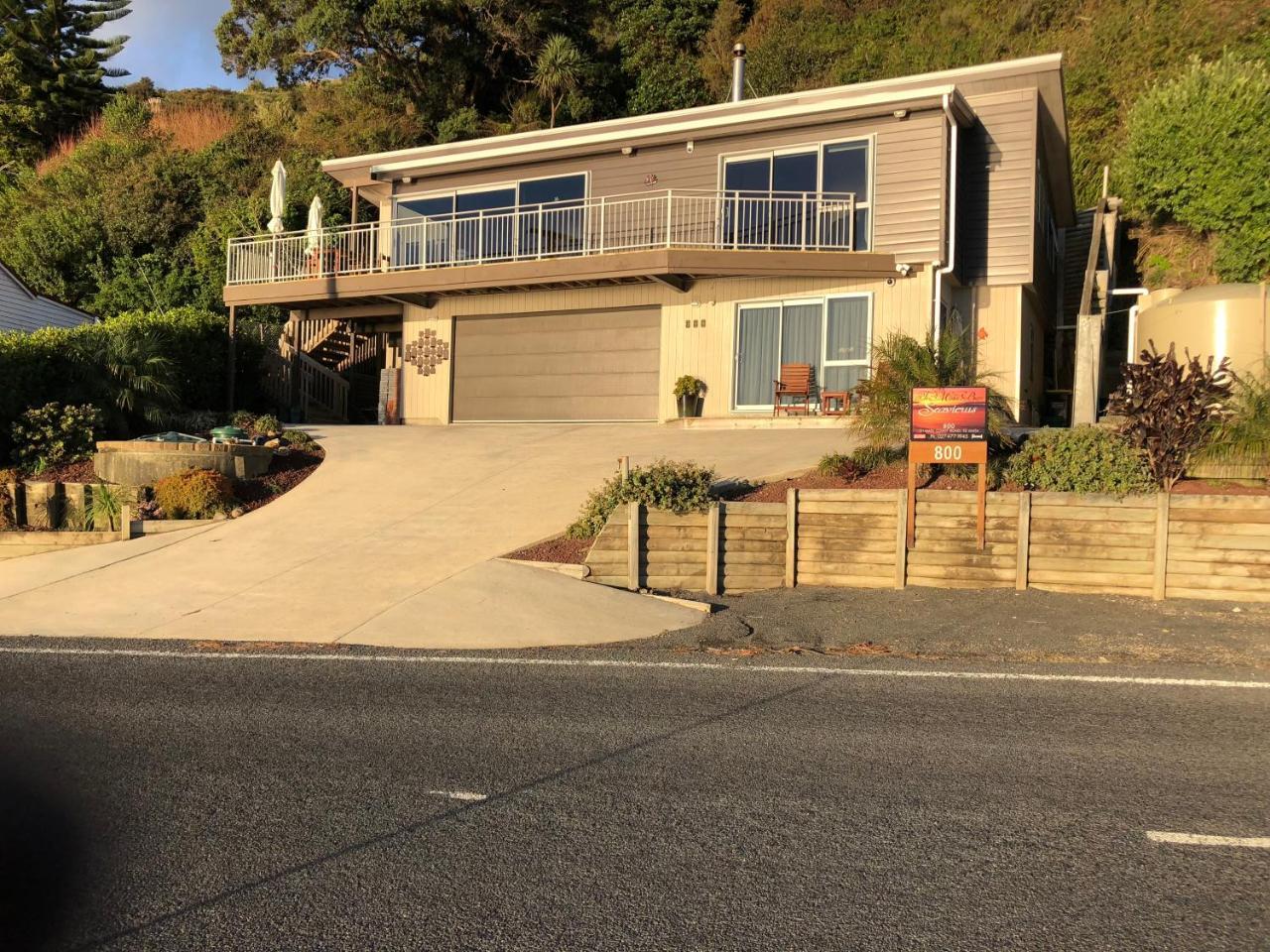 Te Mata Bay Seaviews Bed and Breakfast Tapu Esterno foto